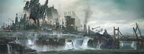 NieR: Automata | Nier automata, Environment concept art, Nier automata wallpaper