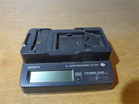 SONY Battery Charger AC Adapter Camcorder Camera AC-V700 | eBay