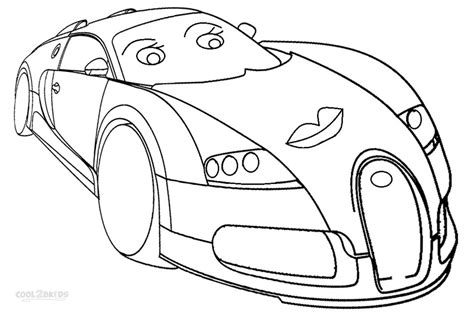 Printable Bugatti Coloring Pages For Kids