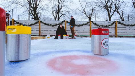 Land-Grant Brewing Company in Columbus, Ohio debuts beer keg curling ...