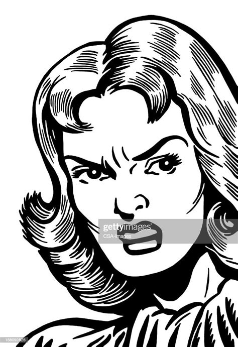 Angry Woman High-Res Vector Graphic - Getty Images