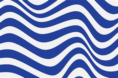 Premium Vector | Blue and white wavy line background.