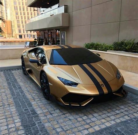 Black And Gold Lamborghini