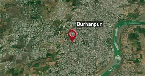 Burhanpur City Map Zoom (India) from Space to Earth, Stock Video - Envato Elements