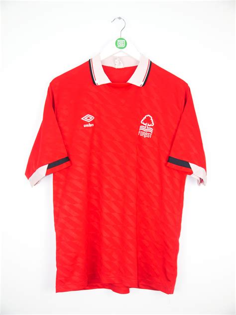 Original 1988-90 Nottingham Forest home jersey - L | RB - Classic ...