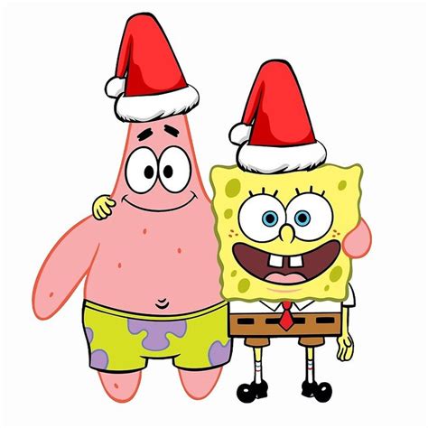 Spongebob Santa Greeting Card by marisaj4488 | Christmas cartoons ...