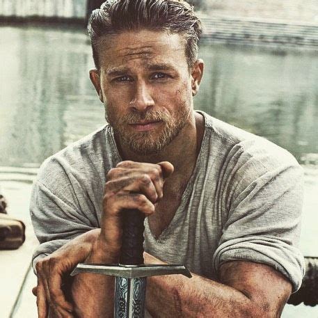 Charlie Hunnam as King Arthur? Yes please! #MedievalMonday | Charlie ...