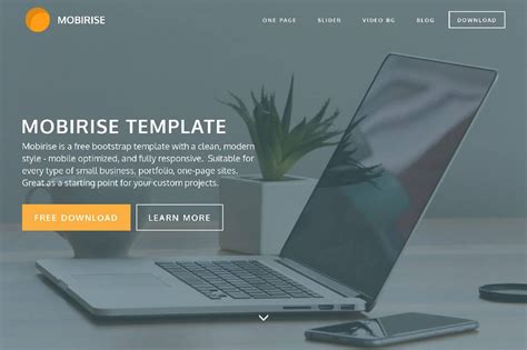 Free Bootstrap Templates Company Profile - 33 Awesome Free HTML5 ...