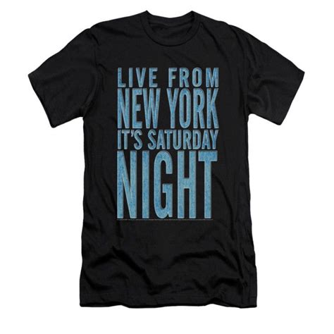 Saturday Night Live It's Saturday Night T-Shirt | Shirts, T shirts for ...