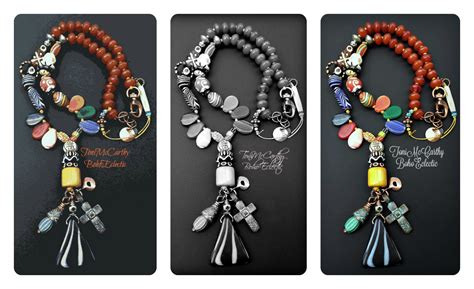 3 Photographic Records of BohoEclectic Necklace by Toni McCarthy | Charm bracelet, Pandora charm ...