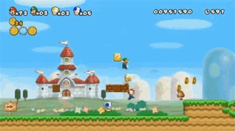 New Super Mario Bros. Wii (2009) – Movie Reviews Simbasible