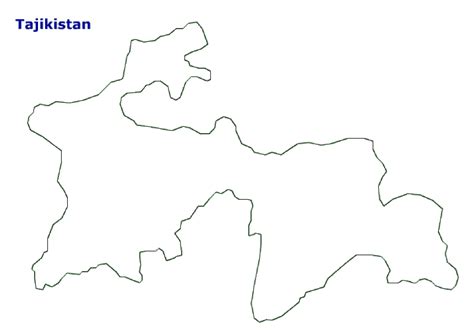 Map of Tajikistan. | - CountryReports