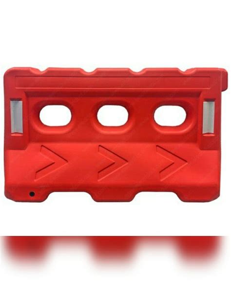 Plastic Traffic Safety Barrier, Size: Length 1-1.5 at Rs 2700 in Delhi