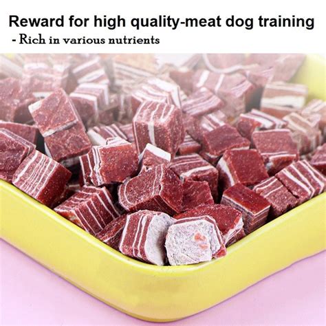 Pet Dog Food Beef Dog Treats Dog Snack Chicken Cheese Granule Dog Training Food for Puppy Dog ...