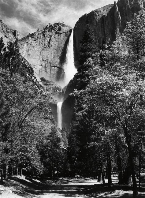 Sold at Auction: Ansel Adams, ADAMS, ANSEL (1902-1984) Yosemite Falls * El Capitan. | Ansel ...