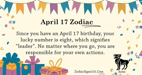 April 17 Zodiac Is A Cusp Aries and Taurus, Birthdays And Horoscope ...