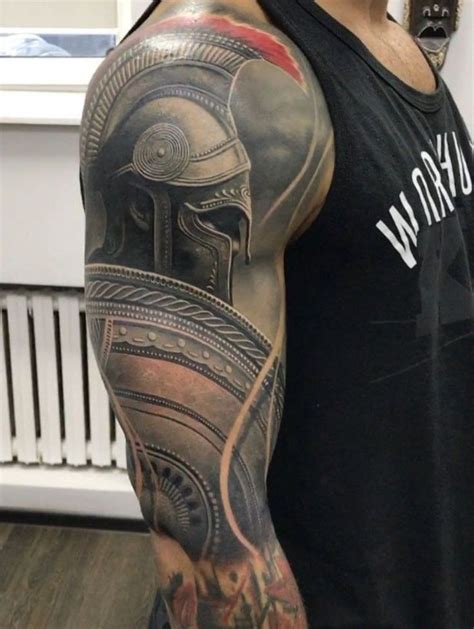 Spartan warrior tattoo | Tatuagem de gladiador, Tatuagem guerreiro, Tatuagens de ombro para homens