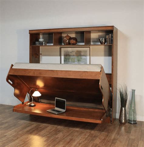 Bristol Murphy Hidden Desk Bed with File Drawer | Sleepworks