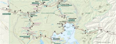 Yellowstone Park Map Pdf - Alayne Lisabeth