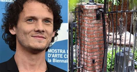 Anton Yelchin death scene photos show bent security gate where actor died in freak accident ...