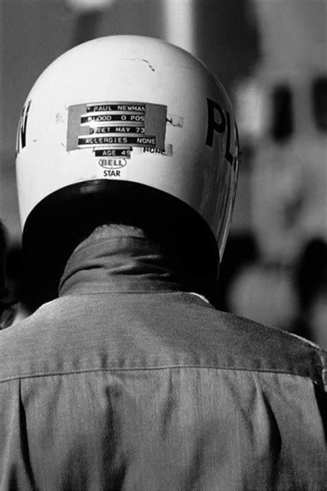 Paul Newman's racing helmet, 1975 : r/OldSchoolCool