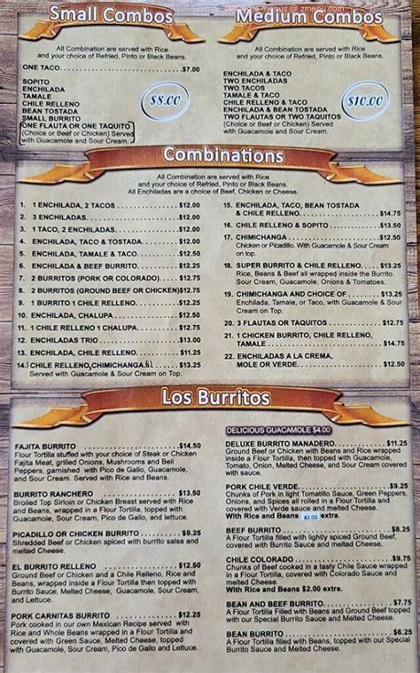 Online Menu of Mazatlan Mexican Restaurant Restaurant, Depoe Bay ...