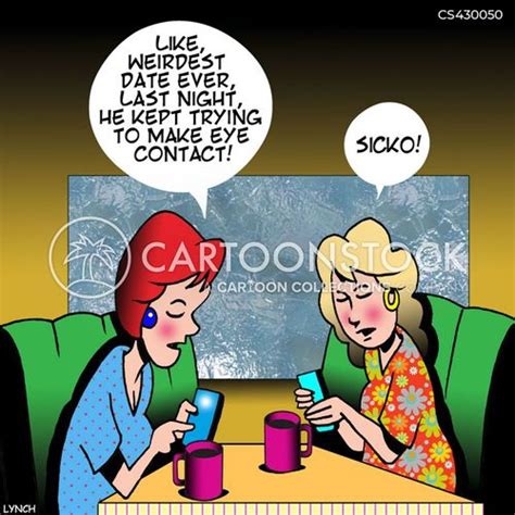 Eye-contact Cartoons and Comics - funny pictures from CartoonStock