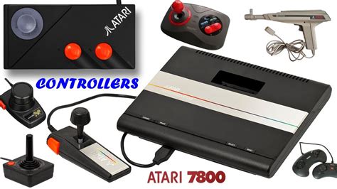 Atari 7800 Controllers - Review & Overview - YouTube