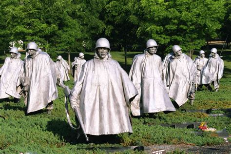 Korean War Memorial Statue
