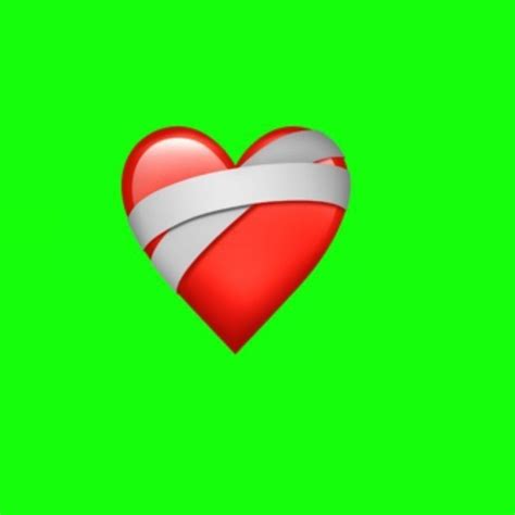 Es de una plantilla verde con corazón Ios Emoji, Emoji Keyboard, Iphone ...