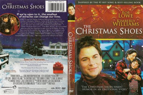 The Christmas Shoes (2002) FS R1 - Movie DVD - CD label, DVD Cover, Front Cover