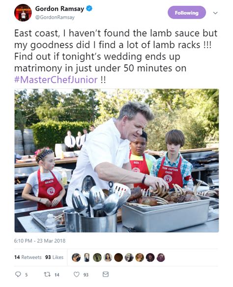 He knows.... | Gordon Ramsay's Lamb Sauce | Know Your Meme