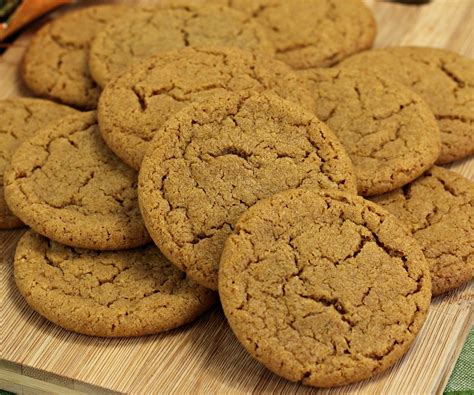 Chewy Pumpkin Gingersnap Cookies - My Incredible Recipes