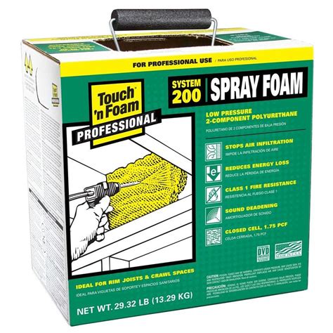 Touch 'n Foam 200 ft. Board Polyurethane 2-Component Spray Foam Kit ...