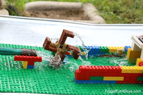 Engineering for Kids: Build a LEGO Water Wheel - Frugal Fun For Boys ...