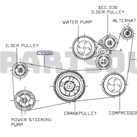 Serpentine belt | Nissan-Navara.net