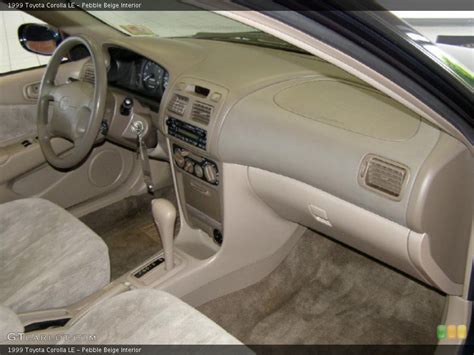 Pebble Beige Interior Photo for the 1999 Toyota Corolla LE #49545086 ...