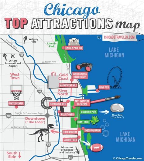 Miracle Mile Chicago Map - Map Of Florida