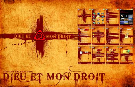 Dieu Et Mon Droit Phone theme. by Adder24 on DeviantArt