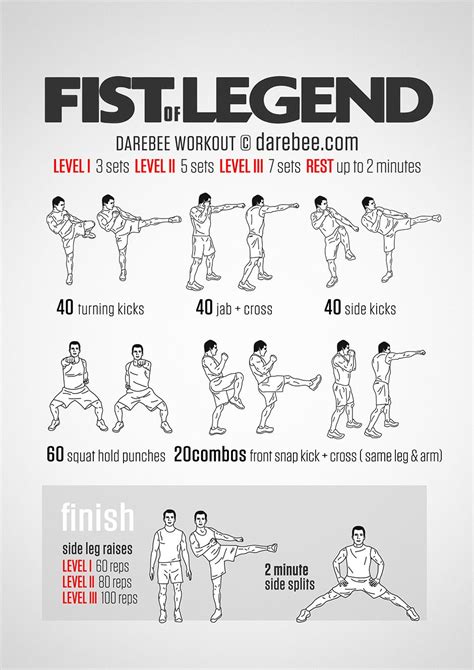 Fist of Legend Workout Neila Rey Workout, Kickboxing Workout ...