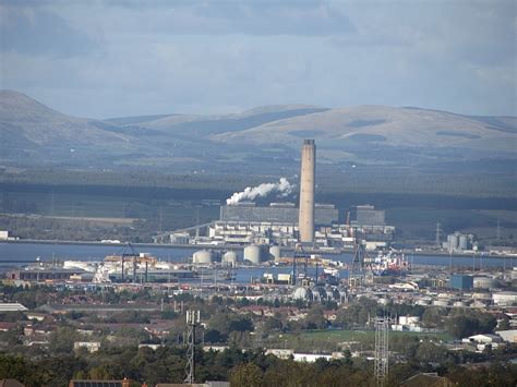 Grangemouth docks © Richard Webb :: Geograph Britain and Ireland