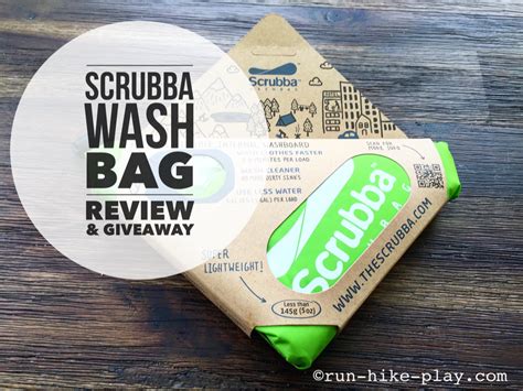 Run-Hike-Play: The Scrubba Wash Bag Review & Giveaway