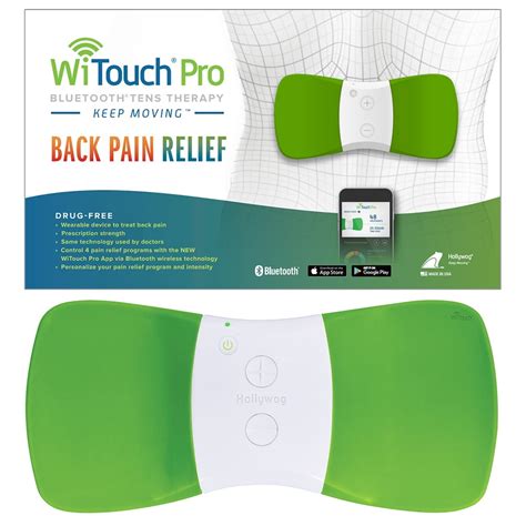 WiTouch Pro TENS Unit for Back Pain Relief - Walmart.com - Walmart.com