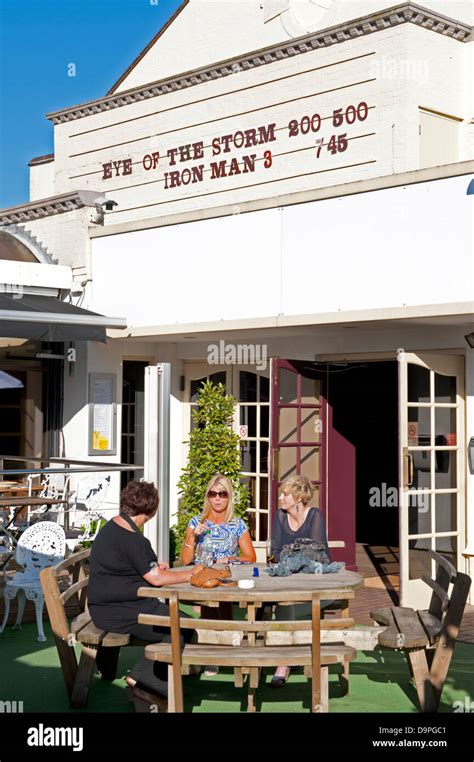 The Riverside Restaurant and Cinema in Woodbridge, Suffolk, UK Stock ...