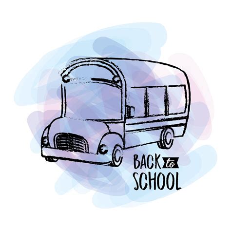 Back to School bus design 1270754 Vector Art at Vecteezy