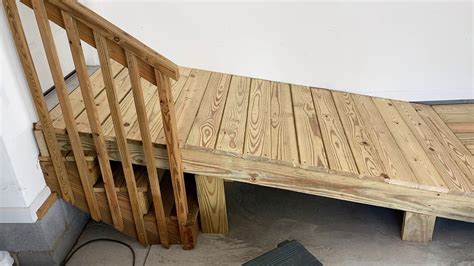 How To Build Wheelchair Ramp Over Steps