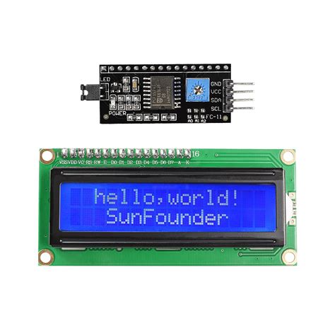 I2C LCD1602 디스플레이 모듈 [CN0133] / 디바이스마트