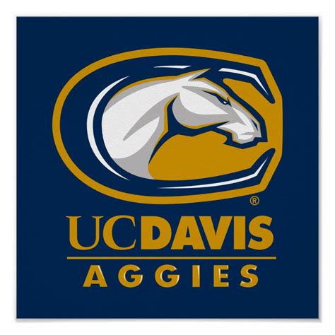 UC Davis Aggies Poster | Zazzle.com | Aggies, Values poster, Davis