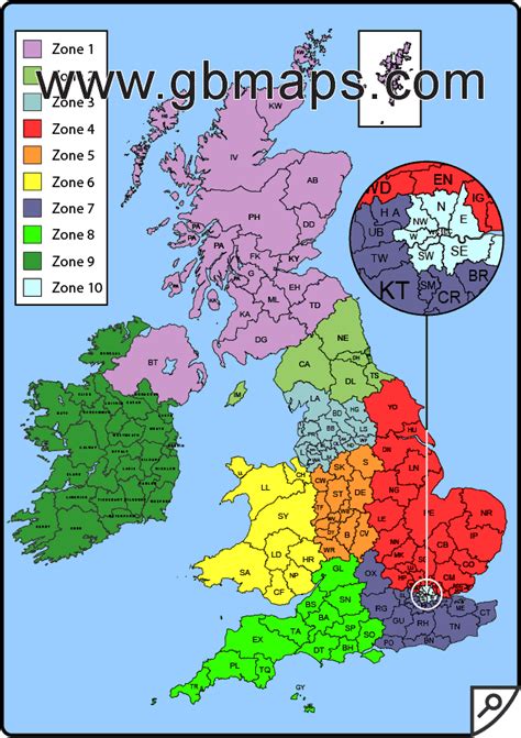 Navigating The UK: A Comprehensive Guide To Postcode Maps - Saturn Maps ...