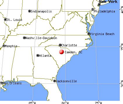 Camden, South Carolina (SC 29020) profile: population, maps, real estate, averages, homes ...